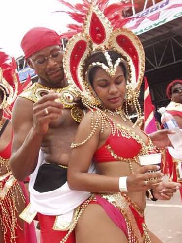 trinidad & tobago carnival, wayne stoute drums & perc